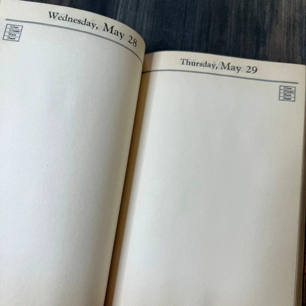 Vintage 1930 Saint Paul Fire‎ Marine Insurance Business Yearbook Calendar